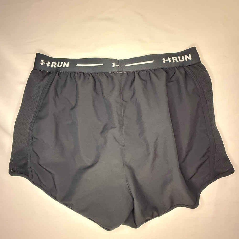 Under Armour Women’s Fly By 2.0 Running Shorts – Black, Size Medium EUC - Picture 3 of 3